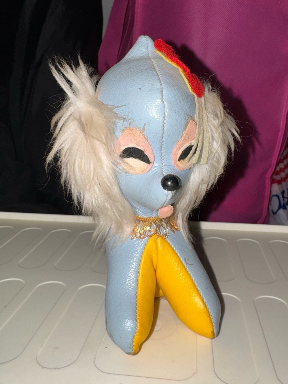 Vintage poodle or “Mop Dog” children’s toy